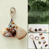 Natürliche Nuss Schale Nuss Schale Windspiele DIY Handgekurbelte Windspiele Material-Set Yoga Meditation Natürliche Frucht Schale Glocken Set