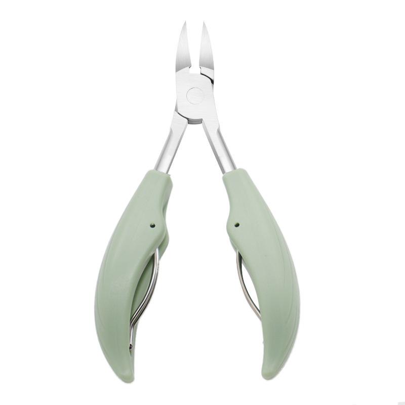 Jindaqiangren Large Carbon Steel Nail Clippers - Flat Mouth Manicure Tool with Free Shipping
