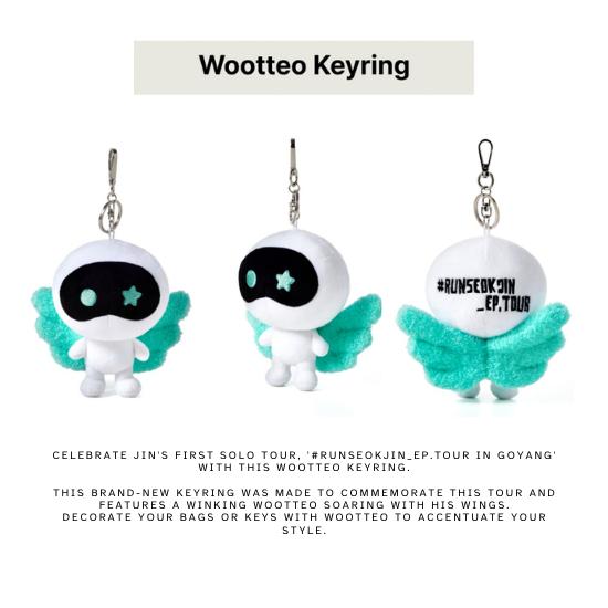 BTS Wootteo Nøkkelring
