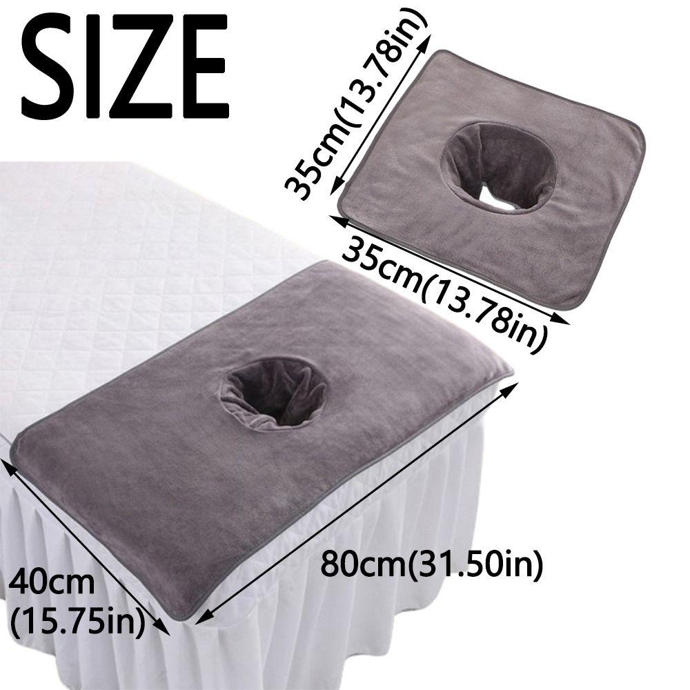Breathable Massage Face Towel Thickened SPA Massage Towel Professional Headrest Pads  SPA Center