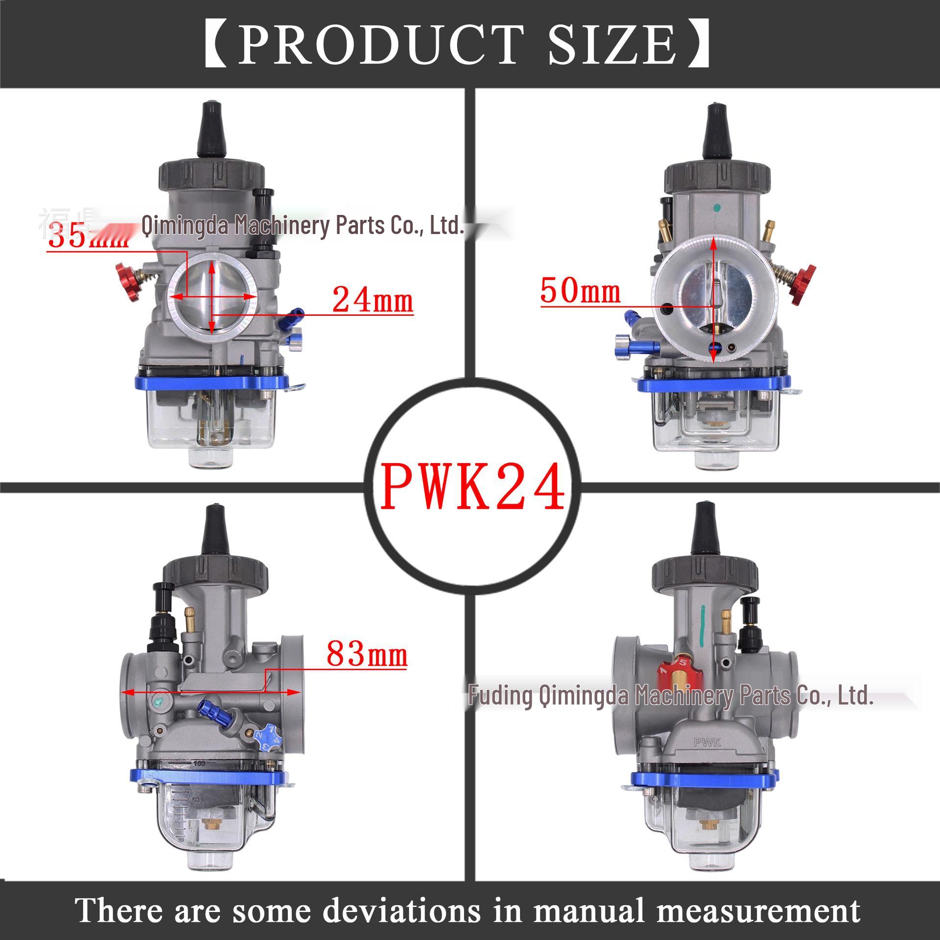 

CNC Clear Bottom PWK Carburetor Bowl 21-34mm for ATV/UTV