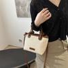 Chic Urban Casual Straw Tote Bag For Summer 2024 Stylish Woven Handbag