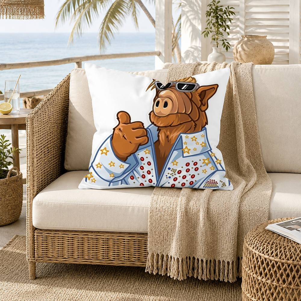 TV Series Alf Pillow Case for Sofa Living Room Home office Decor Protective Cover