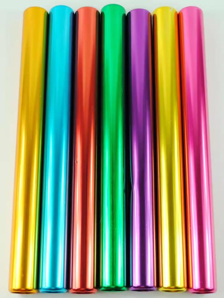 Aluminum Alloy Track Field Baton 2.8cm - Lightweight, Anti-slip Racing Equipment оранжевый