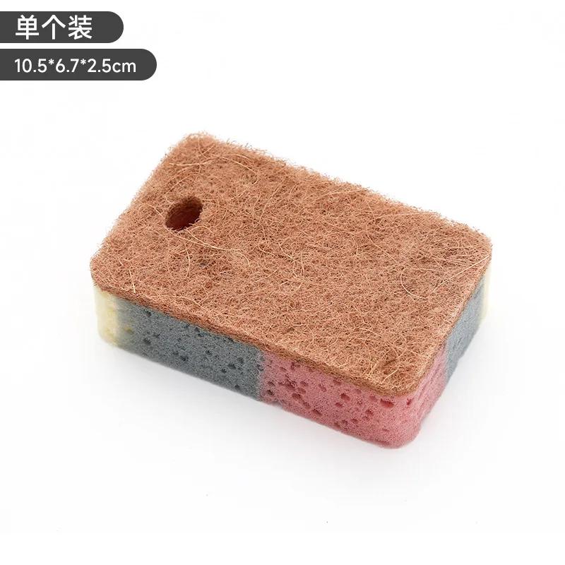 1/5Pcs Kitchen Stain Removal Nano Sponge Magic Wipe Hundred Clean Cotton Dishwashing Sponge Wipes Bathroom Cleaning Utensils