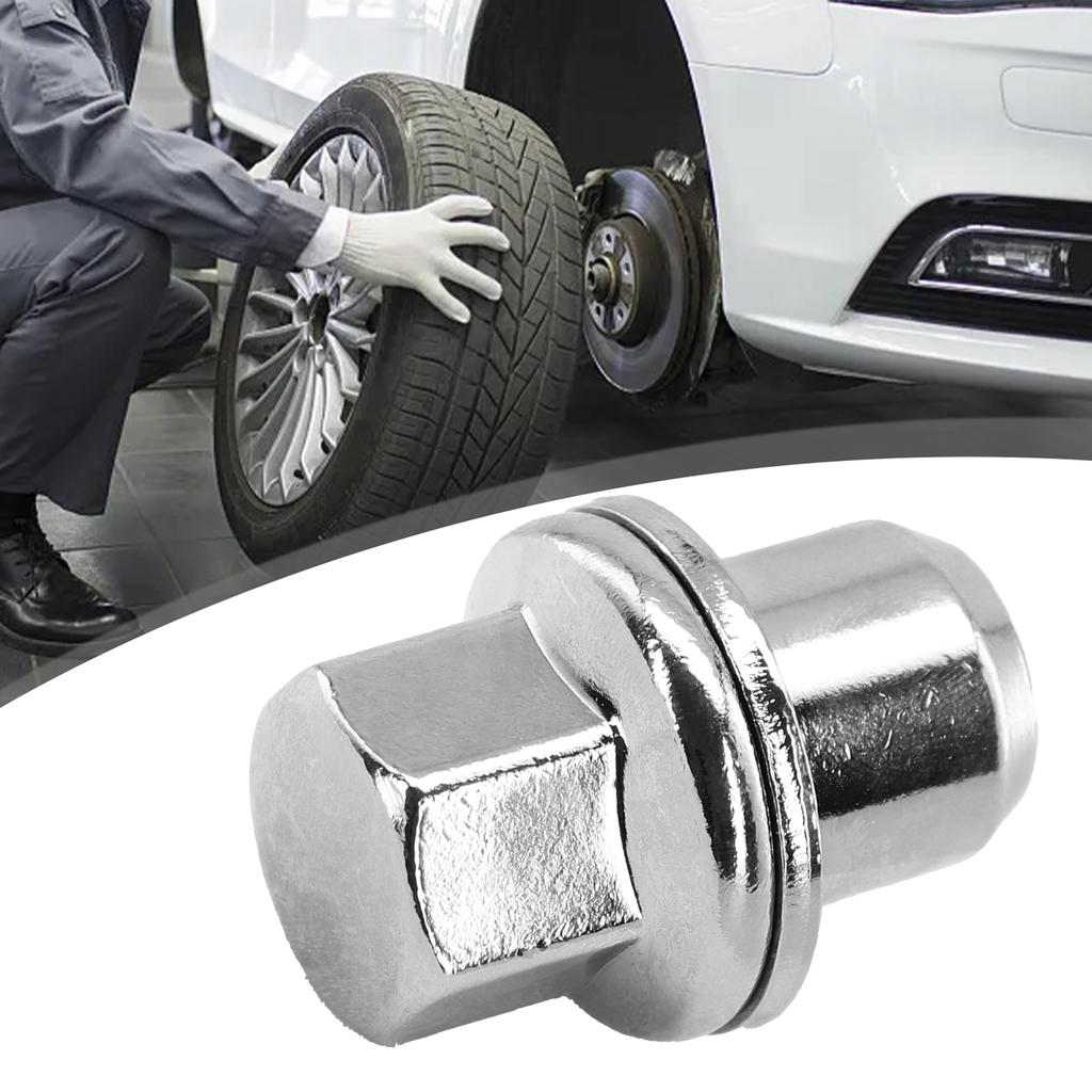 1× Accessories Hot Parts Wheel Nut Steel Brand New Silver Chrome Plating High Quality For Land Rover Discovery