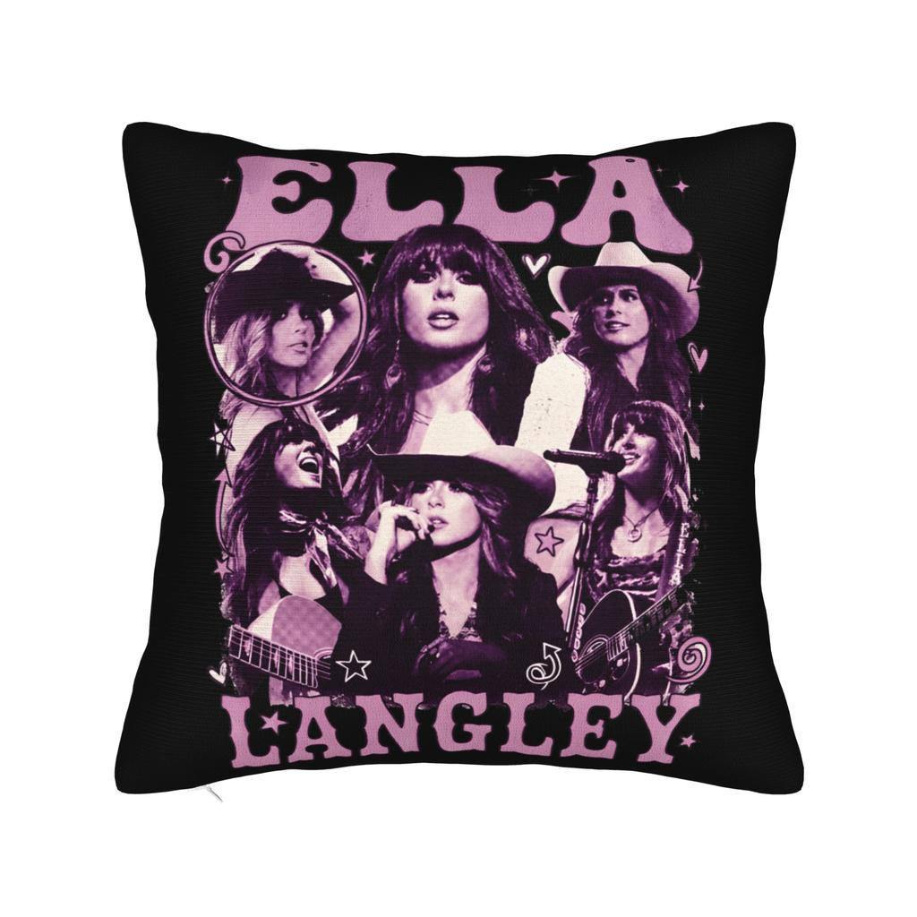 Ella Langley wpap pop art Pillowcases Novelty Pillow Case For Sofa Bedroom Home Decor Comfy Pillow Cover
