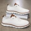 Klassische, atmungsaktive Herren-Freizeitschuhe mit Dämpfung, farblich abgesetztem Design, vielseitige Sneaker, leichte Schuhe