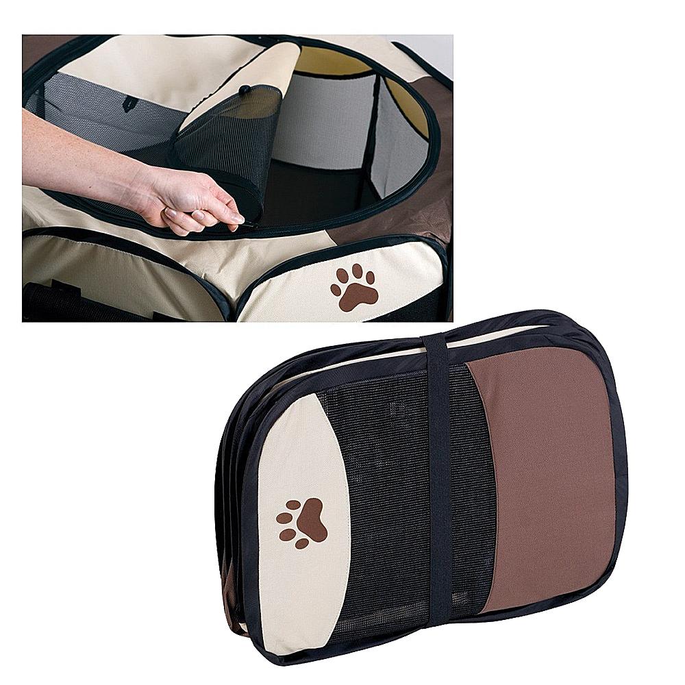 Portable Foldable Kennel Octagonal Fence Pet Tent Puppy Shelter Easy To Use Outdoor Easy Operation Large Dog Cages Cat Fences
