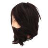 Salon Male Mannequin Head Human Hair Practice Hairdressing Training Head for Styling