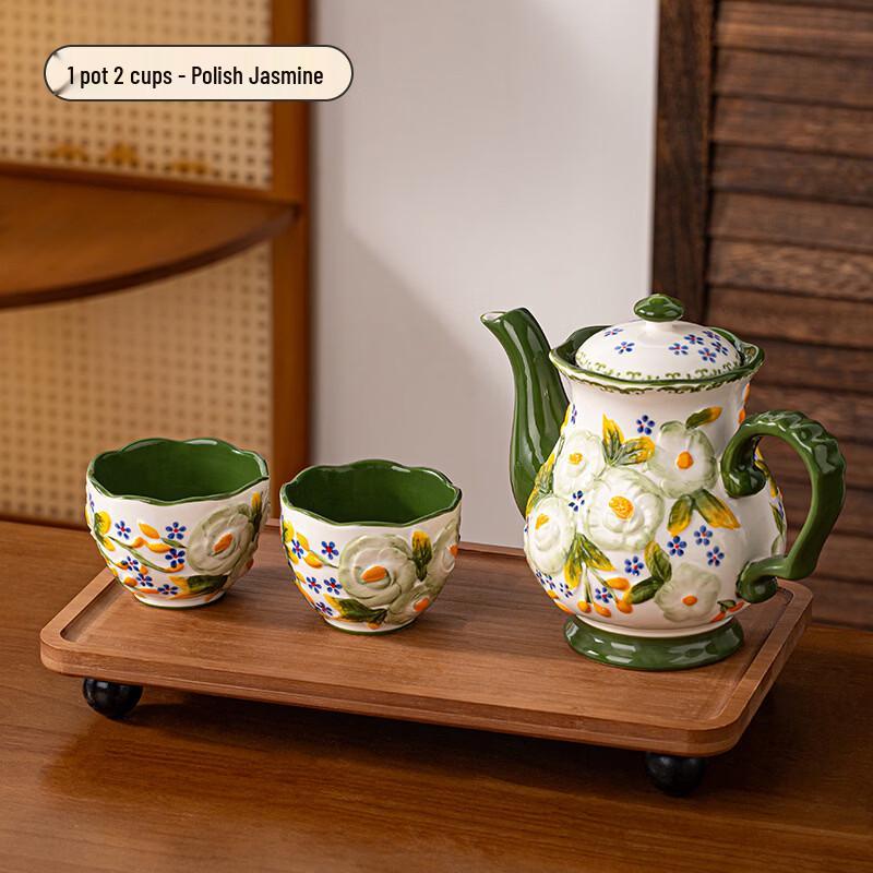 Retro Ceramic Afternoon Tea Set Simple Pack