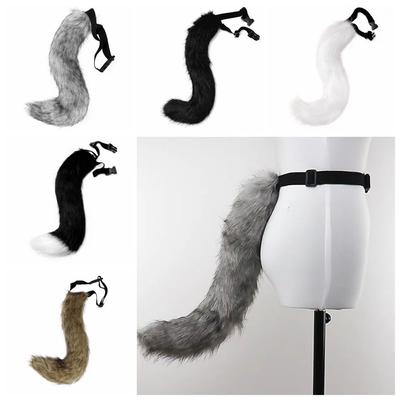 Plush Halloween Animal Cosplay Props Long Tail Animal Cosplay Props Party