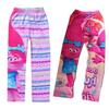 Trolls Girls Cartoon Print Long Pants With Polyester Fabric For Daily Playwear
