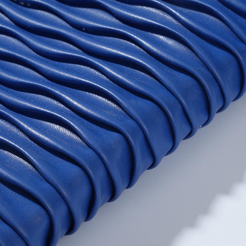 50cm*137cm 1.2mm Mehrfarbiges PU-Leder Steppstoff 3D Gestepptes Kunstleder für Auto-Innenausstattung Tasche DIY Dekor