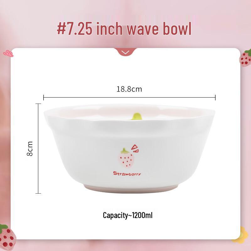 Handun Strawberry Ceramic Dinnerware Set