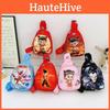 2 Ne Zha Cartoon Kids Small Crossbody Bag Durable Polyester Activities Everyday
