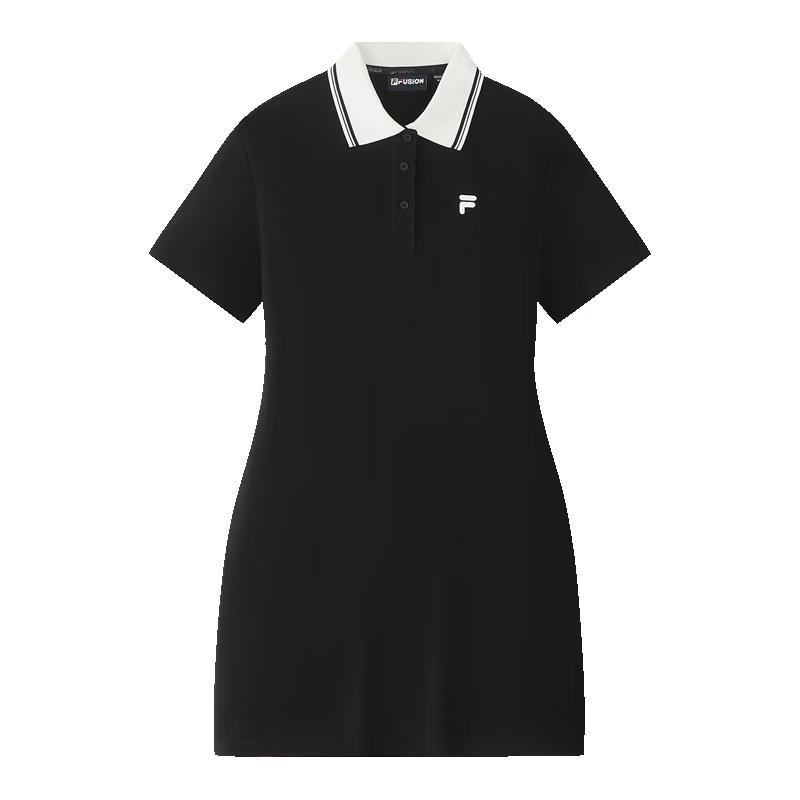 FILA FUSION Women's 2026 Summer Knitted Polo Dress