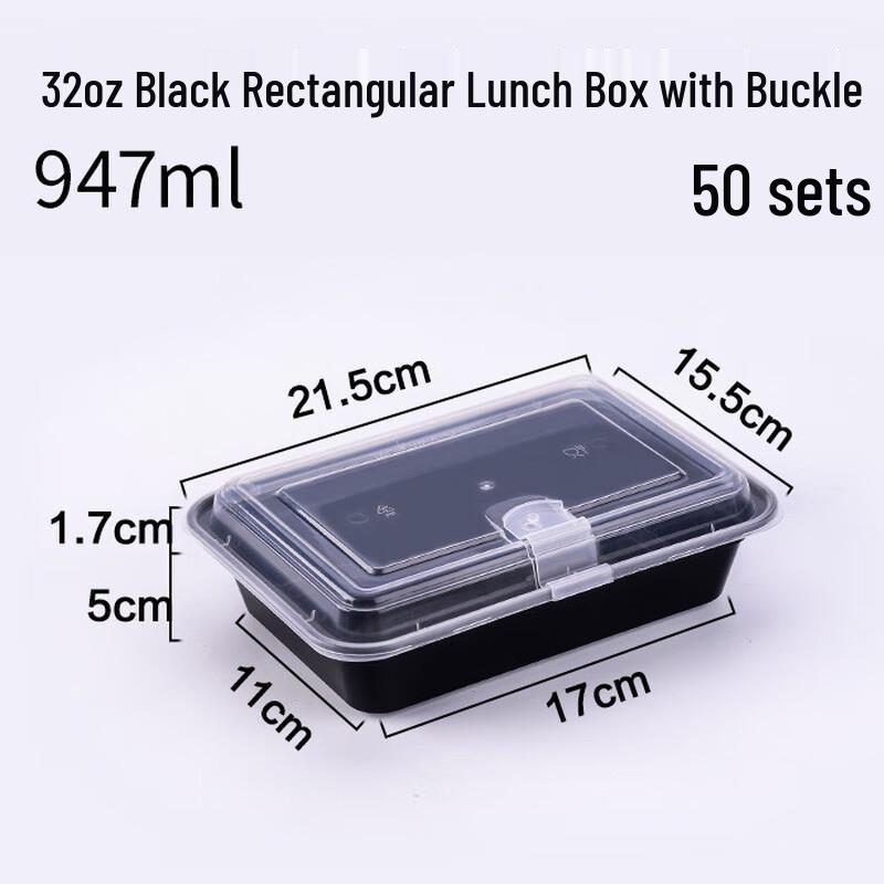 Disposable Microwaveable Takeaway Meal Boxes