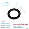 Nitrile Rubber Gasket: 1/1.2/1.5/2 inch, 1/2/3/4/6-point Sealing Ring for Water Pipes