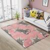 Velvet Machine Washable Mat Vintage Floral Indoor Floor Decoration Low Velvet Bedroom Soft Modern Fashion Color Comfortable