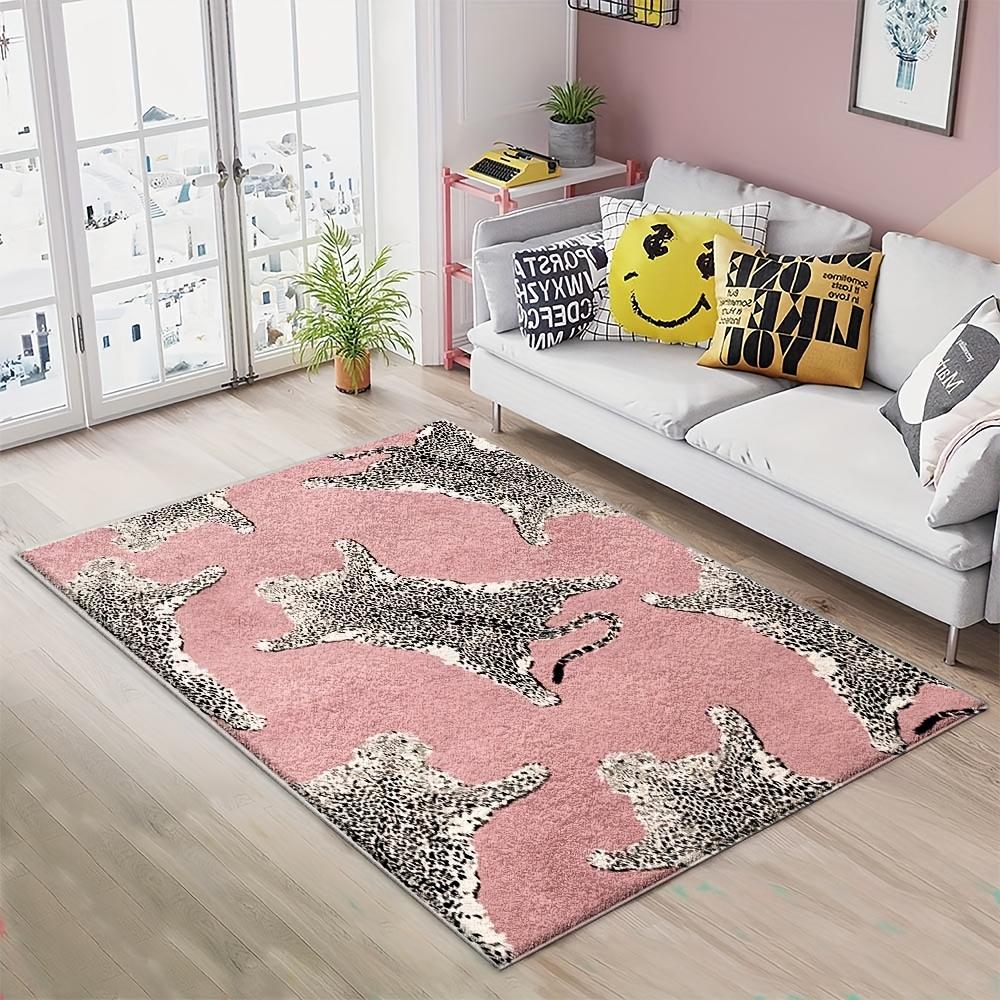 Velvet Machine Washable Mat Vintage Floral Indoor Floor Decoration Low Velvet Bedroom Soft Modern Fashion Color Comfortable