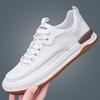 Fashion High Quality Fashionable Casual Shoes Branded Mens Leather Board Shoes Anti Slip Breathable Comfortable Man Lace-Up Sports Shoes