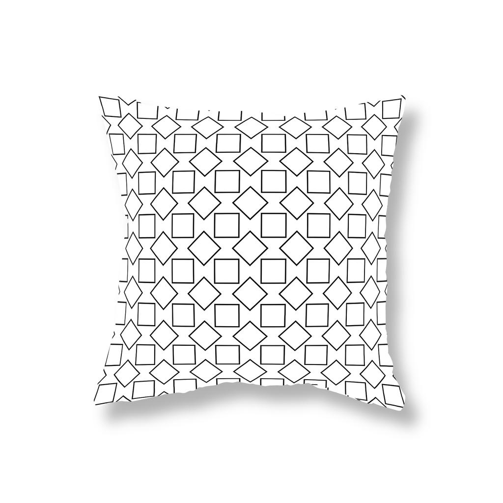 Fashion Simple Geometric Throw Pillow Cover Sofa Decoration Room Bedside Office Game Chair Cushion Cover Home Decoration