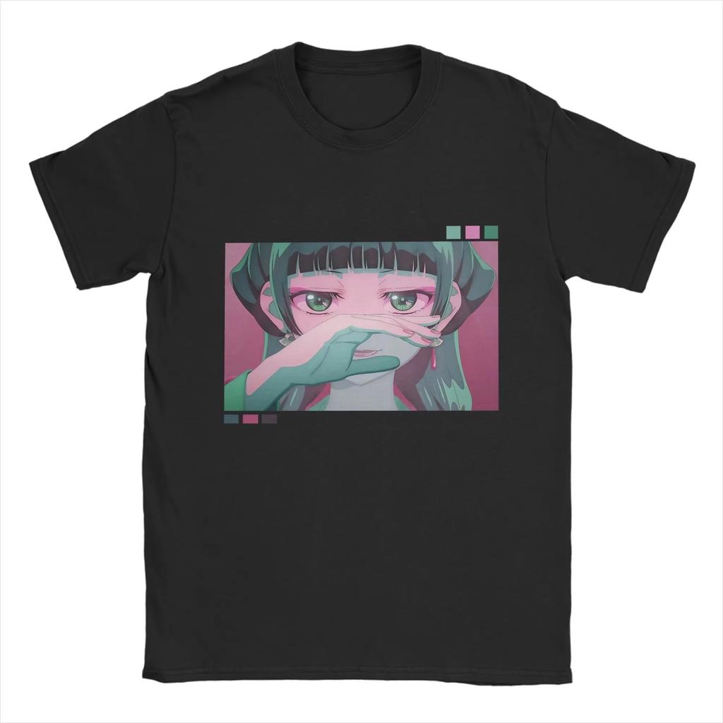 Maomao & Jinshi The Apothecary Diaries T-Shirt Herren Damen Reine Baumwolle Vintage T-Shirts Kurzarm Klassische Kleidung