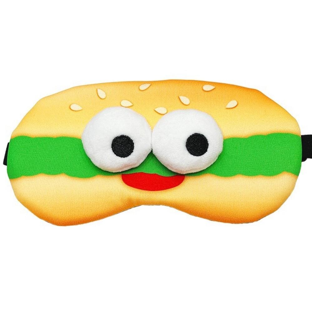 Lovely Cartoon Sleep Eye Mask Skin-friendly Soft Sleep Mask Breathable Shading 3D Eye Mask Dream Night