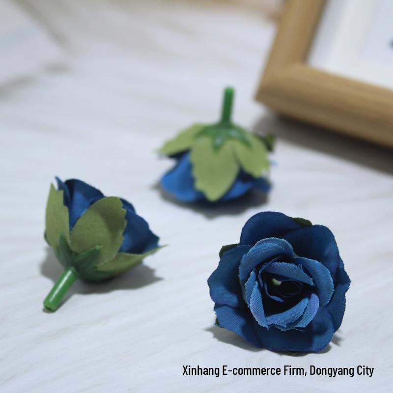 Handgefertigte Mailand Rose Künstliche Blume für Zuhause, Hochzeitsdekoration und DIY Kopfschmuck