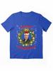 Eros Ramazzotti Merry Xmas Eros Santa Hat and Christmas Wreath Essential Unisex T-Shirt