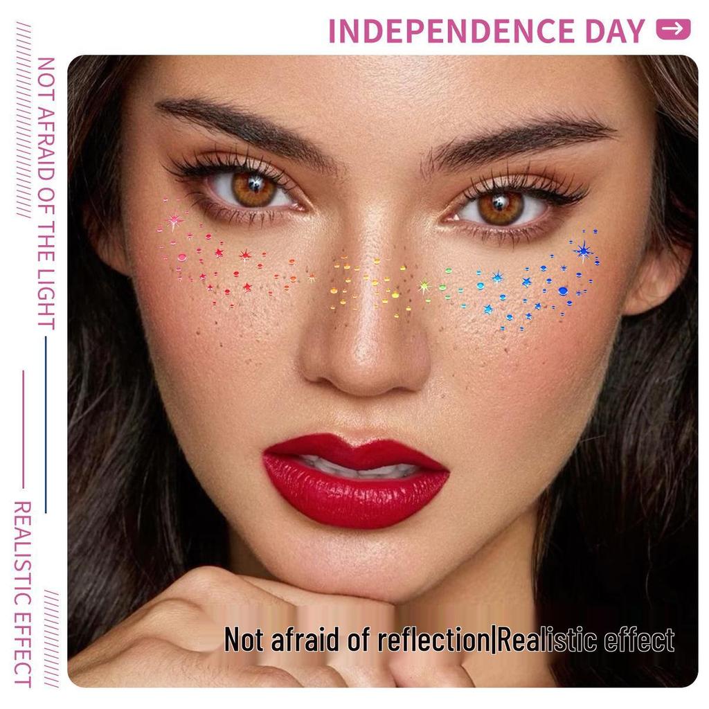 Waterproof Temporary Tattoo Stickers - Freckle, Heart, Butterfly Designs