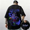 2026 Summer New Arrival Evangelion Pattern Street Style Print Shortsleeve Tshirt Y2k Style Suitable For Both Men And Women