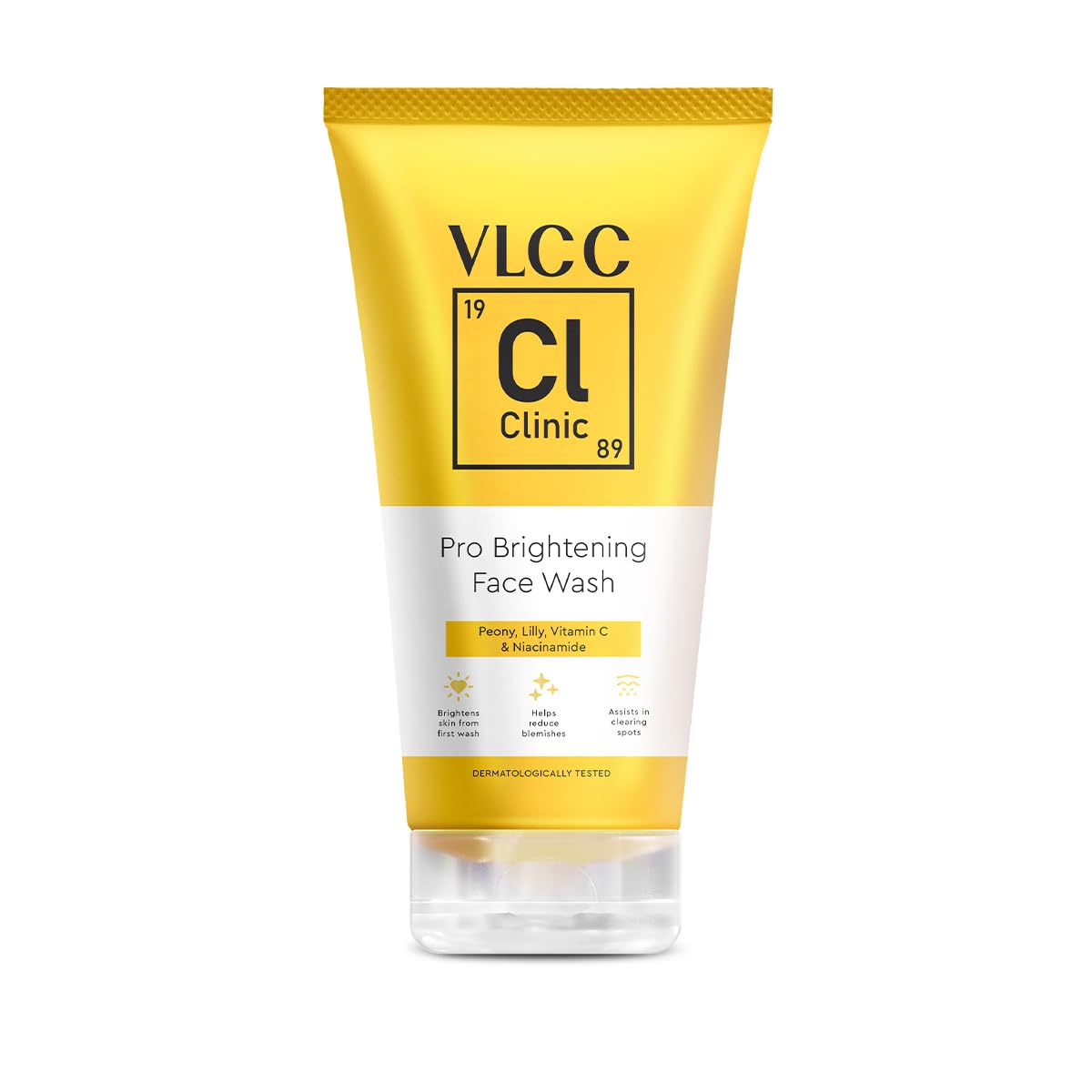 

VLCC Clinic Pro Brightening Face Wash 150 Ml For Radiant Even Tone Glow And Daily Cleansing For All Skin Types