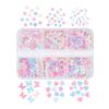 Papillon bricolage breloque paillettes flocons décorations de manucure paillettes scintillantes mélange de paillettes scintillantes mélange de paillettes pour les filles