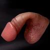 Realistic Silicone Penis Sleeve for Men – Hollow, Reusable Wearable Dildo, Soft Liquid Silicone, Anatomical Detail, No Battery Needed, Adult Toy