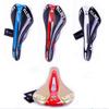 Mountain Bike Carbon Pattern Bicycle Saddle Seat Cushion 3621