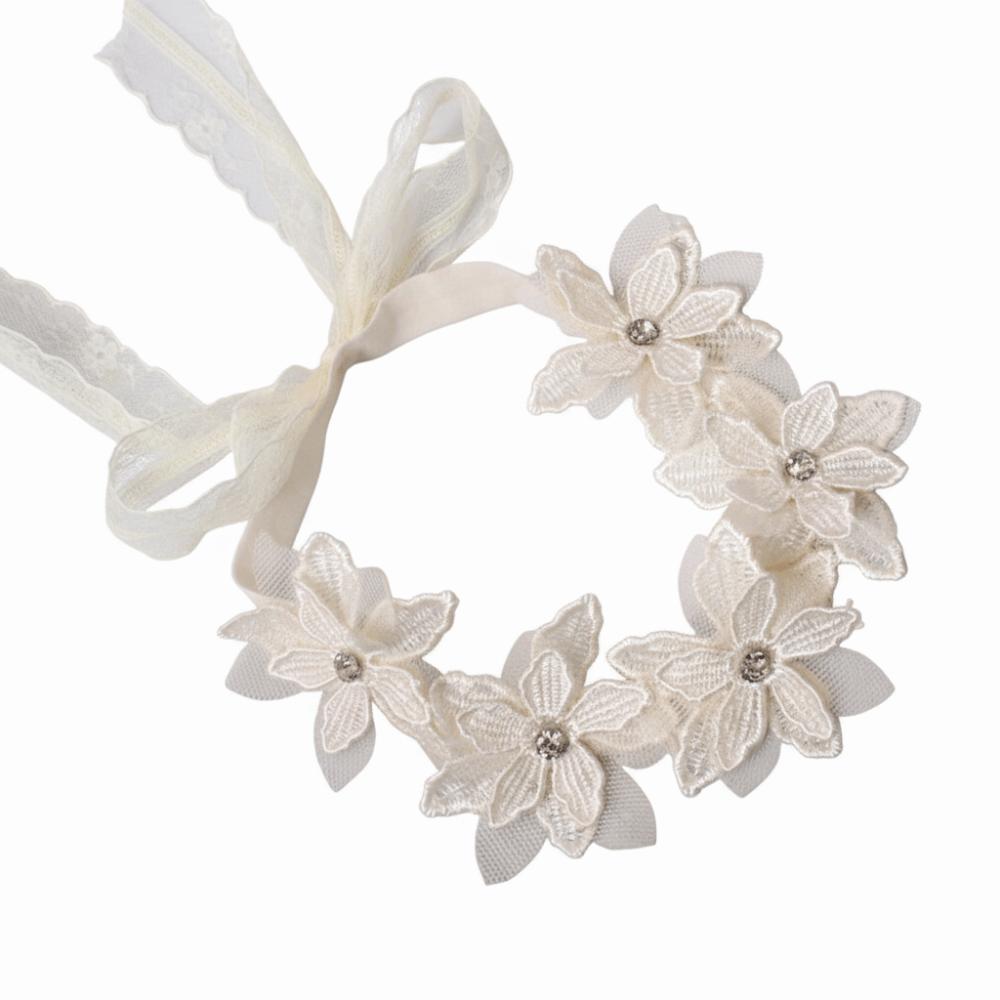 Schleifenform Baby-Stirnband Blumenmuster Kinder-Stirnbänder Niedliche Kleinkind-Haarbänder Baby-Haaraccessoires