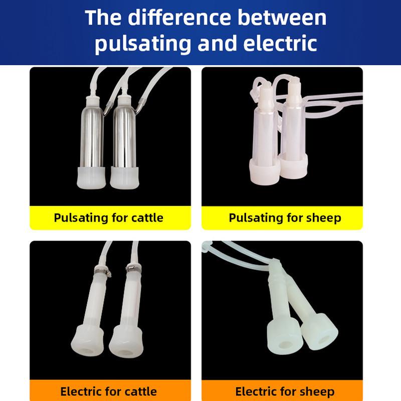 3L/5L dojící stroj automatický elektrický a pulzační pro farmy krávy kozy ovce vakuové čerpadlo nerezové vědro na dojení