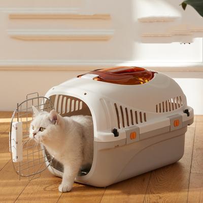 Evcil Hayvan Kedi Hava Kutusu Taşınabilir Taşınabilir Kedi Kafesi Sökülebilir Ve Temizlenebilir Kedi Ve Köpek Sevkiyat Taşıma Kutusu Dışarı Çıkmak İçin