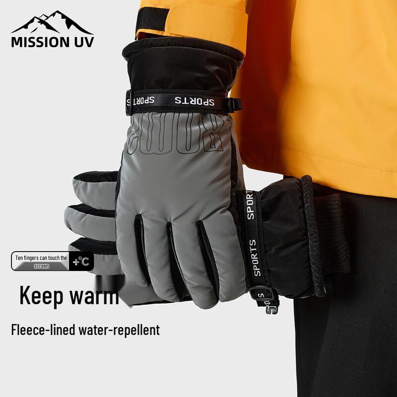 

MISSION UV Men s Thermal Touchscreen Gloves