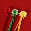 Plush Interactive Cats Teaser Portable Snake Tassel Cat Stick Cat Teaser Wand  Relieve Boredom