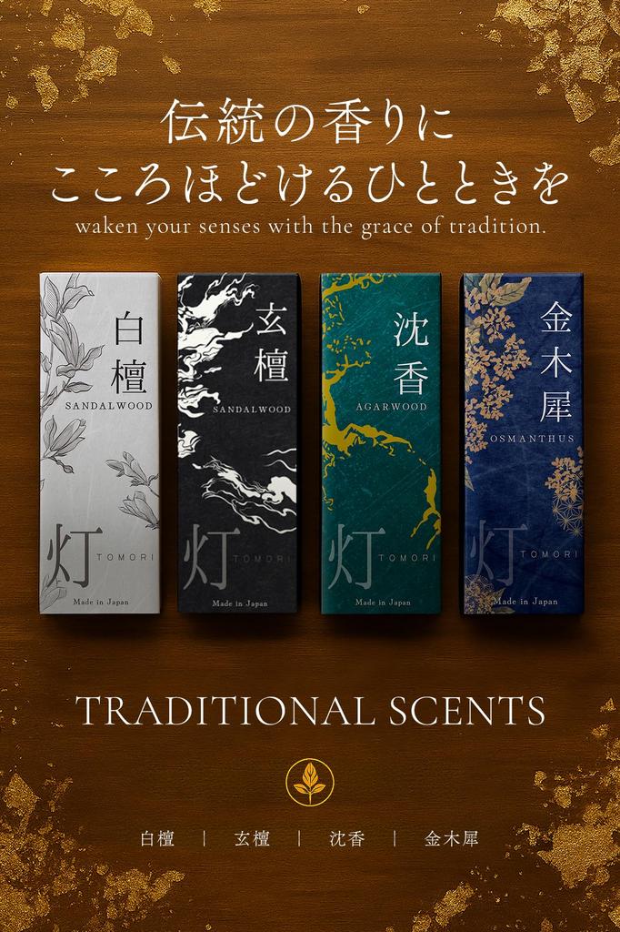 Een geurset om van te houden en cadeau te geven als wierookcadeauset met Gentan, gemaakt van natuurlijke ingrediënten uit Awaji. Een perfect cadeau voor