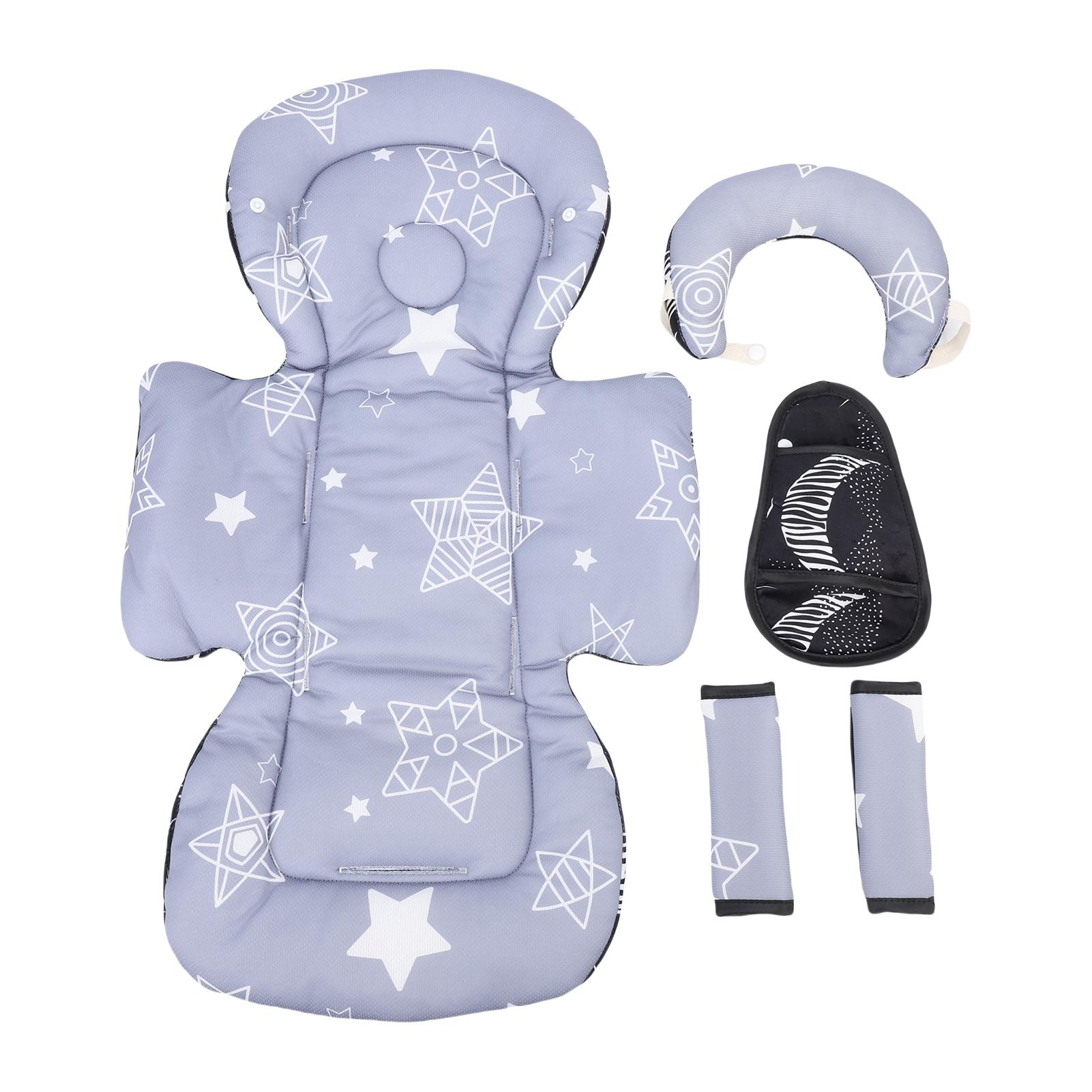 Baby Stroller Cooling Pad Multifunctional Detachable Soft Breathable Toddler Stroller Cooling Mat Liner