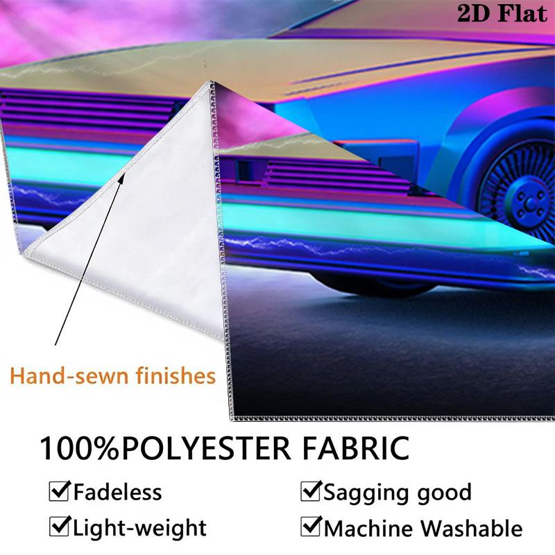 Car Pattern Home Decor Tapestry, Wall Hanging, Decorative RV Wall Cloth.MGT0918141