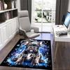 1PC Custom Name Space Pup Dreams Theme Floor Mat Ideal for Living Room, Game Rooms, Office, Bedroom,Floor Mat Playful Design
