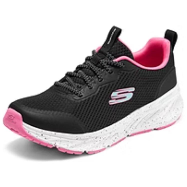 Skechers Sport Durable Low Top Running Shoes Women Sneaker Black Pink 150472-BKPK
