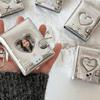 Clear Pocket Mini Photo Album Mini Size Album Keychain High Appearance Book Bag Pendant  Daily Use