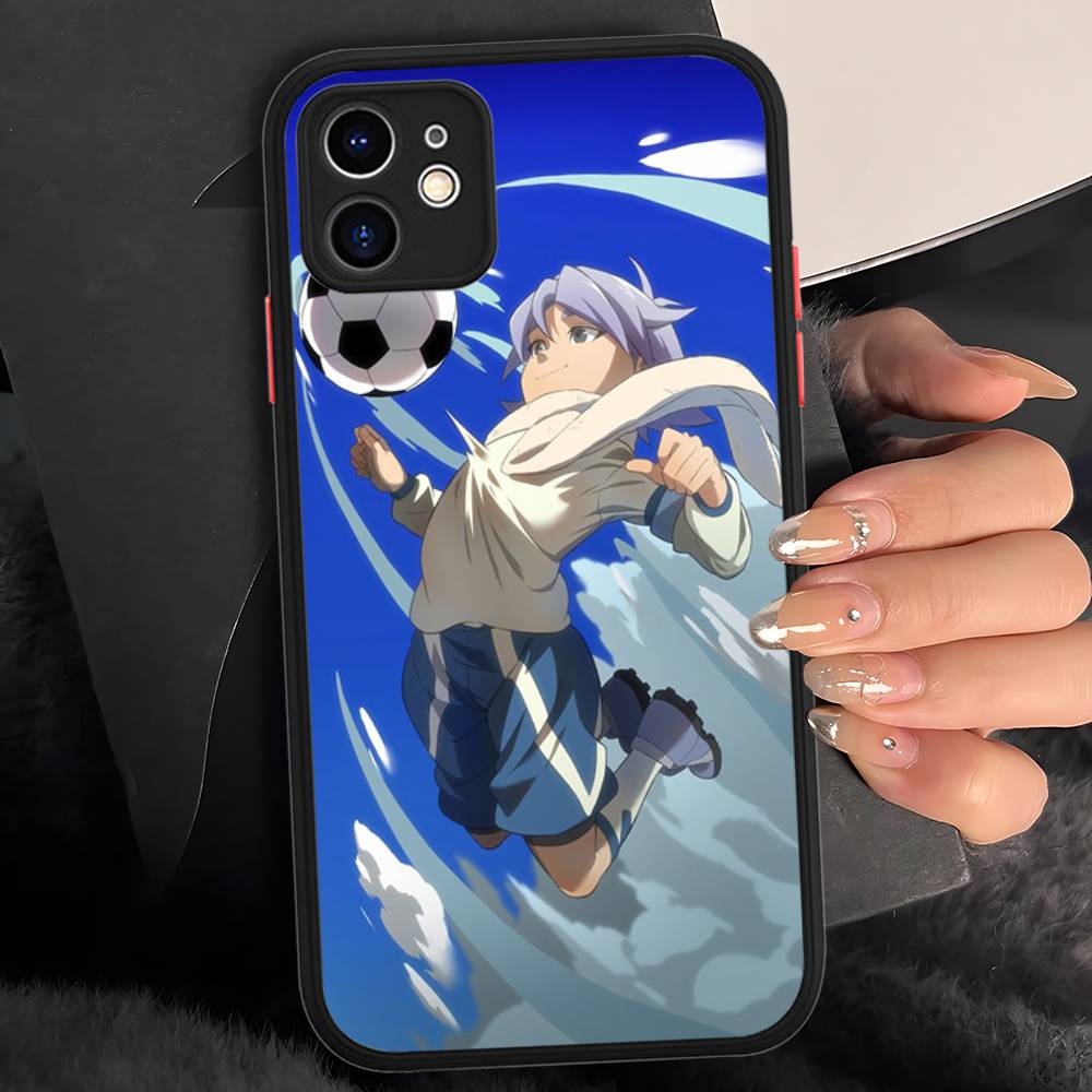 Axel Blaze Firestorm Inazuma Eleven Phone Case For IPhone 16e 16 15 14 13 12 11 Pro Max X XS Max Plus Matte Clear