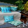 Enchanted Forest Teal & Aqua Cushion Collection- Set of 5pc